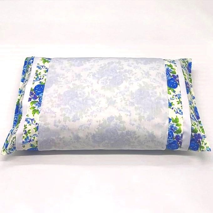 Amazon｜【職人の手作り】そば殻枕 枕 ブルー 30×45cm 日本製 小さめ